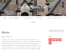 Tablet Screenshot of ajcpartners.com